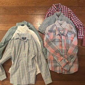 Assorted Boys Button-up Shirts (Ralph Lauren, Vineyard Vines, Banana Republic)